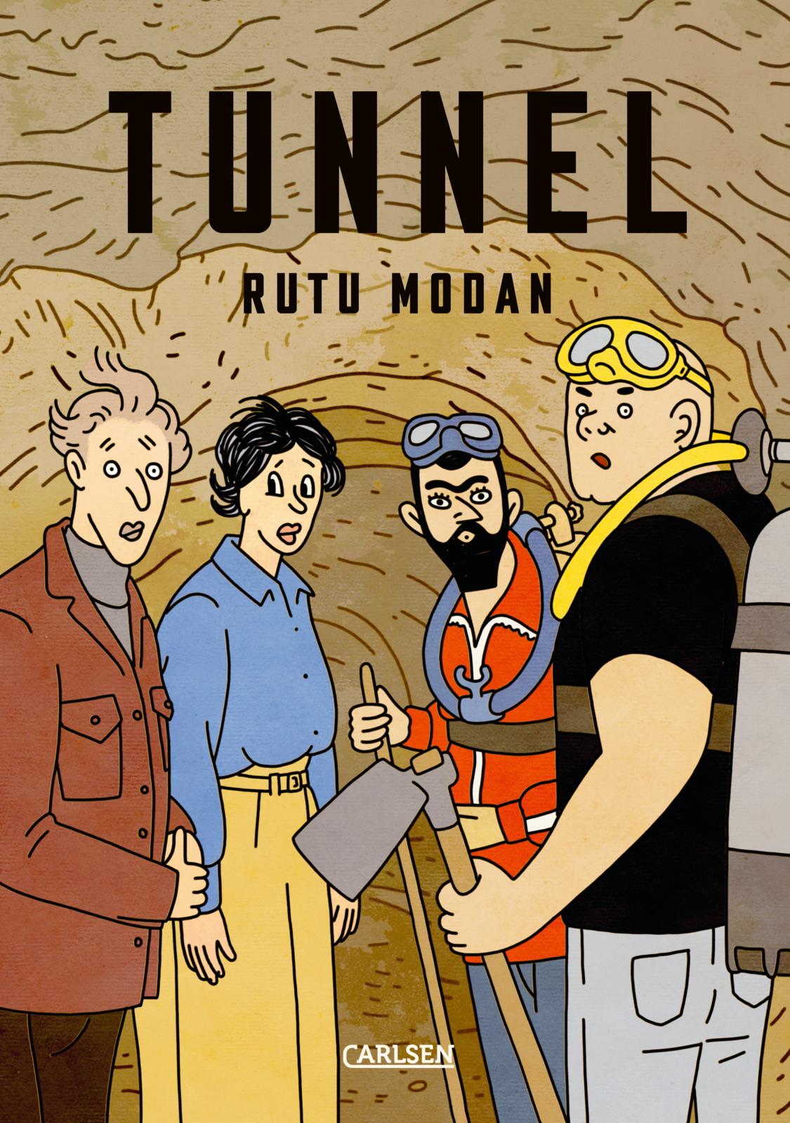 Einen hebräischen Comic übersetzen – Über „Tunnel“ von Rutu Modan
